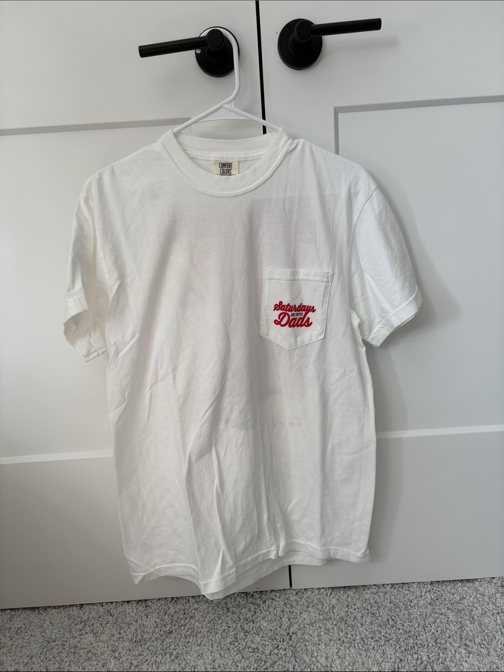 Barstool Men's White Pocket T-Shirt